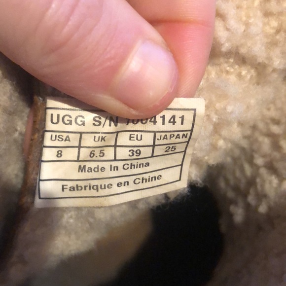 Ugg boots light brown Sz 8 - Picture 4 of 4